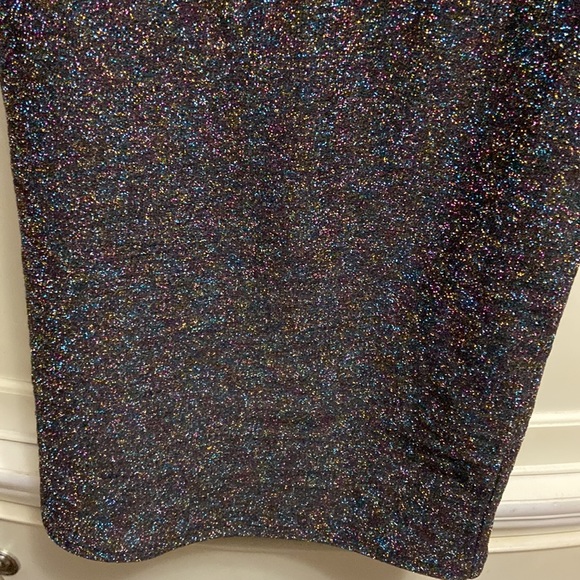 Forever 21 multi colored glitter midi dress - Picture 6 of 7